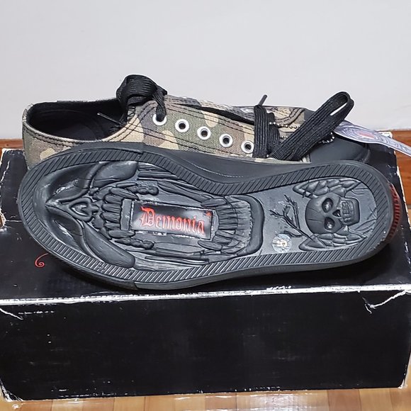 Demonia camouflage unisex sneakers - Picture 3 of 3